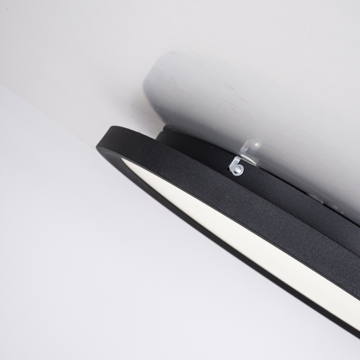 Потолочный светильник EXTRASLIM D50 Black ImperiumLoft