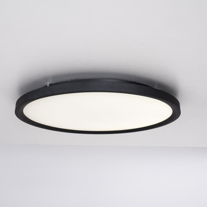 Потолочный светильник EXTRASLIM D50 Black ImperiumLoft