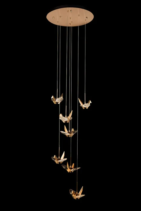 Подвесной светильник Leon Alma LE7706/7 Gold