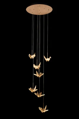 Подвесной светильник Leon Alma LE7706/7 Gold