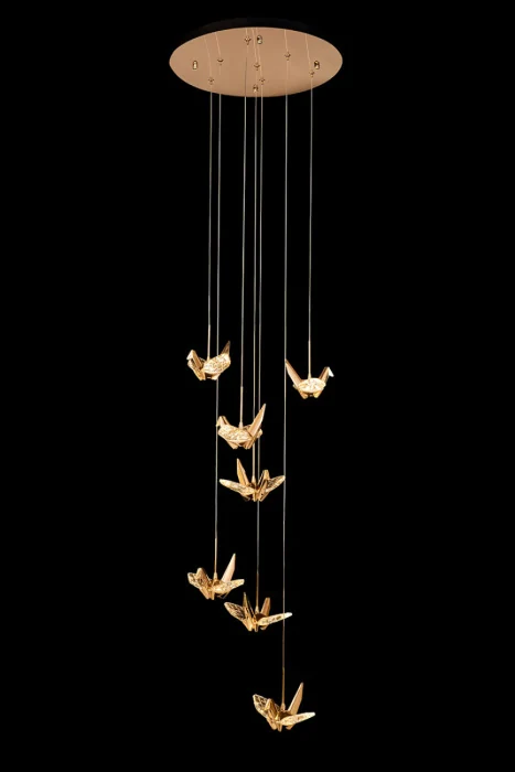 Подвесной светильник Leon Alma LE7706/7 Gold