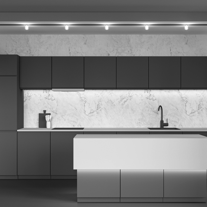 Трековый светильник Maytoni Bubble TR181-1-4WTW-B