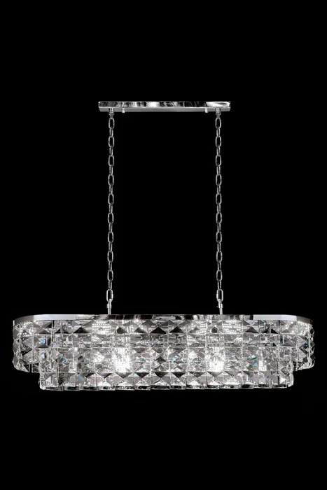 Подвесная люстра Leon Cristal LE3003/1200L CH