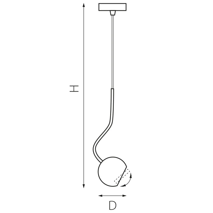 Светильник подвесной Fabi Lightstar 110716