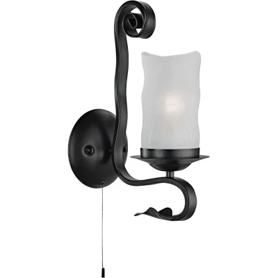 Светильник настенный Arte Lamp SCROLL A7915AP-1BK