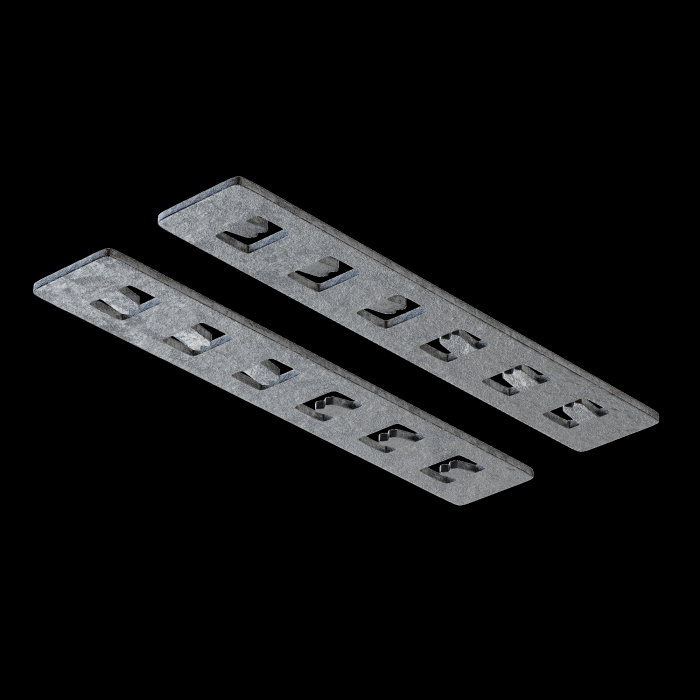 Коннектор прямой 2 шт. Exility встраиваемый серый Maytoni TRA034C-42S