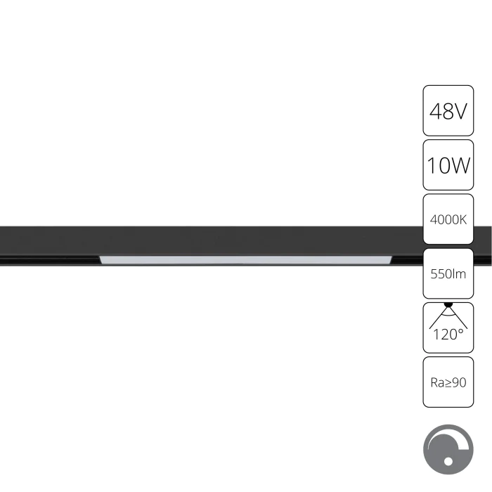 Магнитная трековая система Arte Lamp LINEA A4682PL-1BK