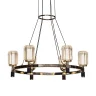Подвесная люстра Delight Collection P0738 P0738-6A gold/pearl black