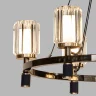 Подвесная люстра Delight Collection P0738 P0738-6A gold/pearl black