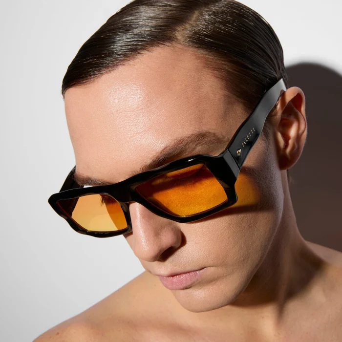 Солнцезащитные очки Seletti KANSAS - Yellow Gradient OKS01-BY