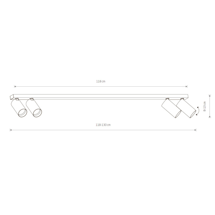 Накладной светильник спот Nowodvorski Mono Black 7843