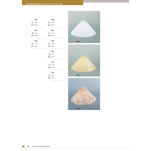 Торшер Berliner Messinglampen T1T4ST02-70opB