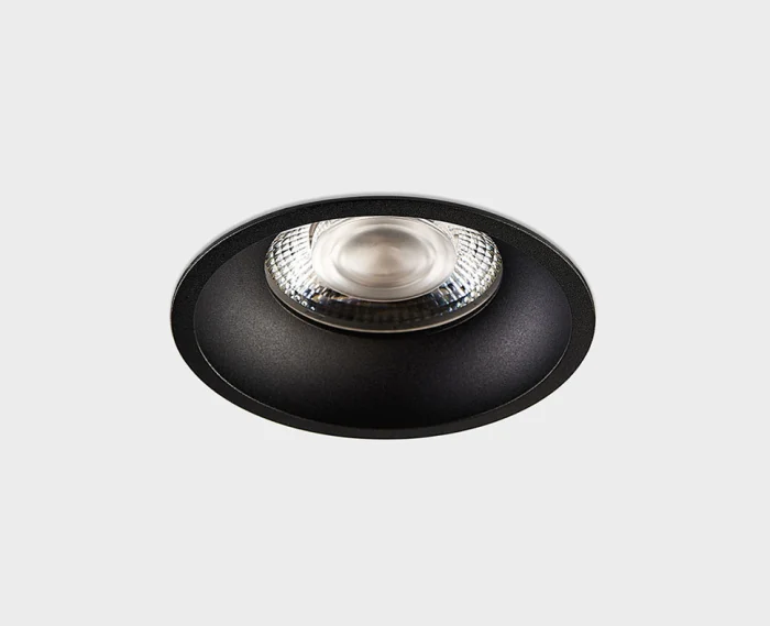 Встраиваемый светильник влагозащищенный Italline IT08-8042 black 3000K