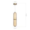 Светильник подвесной ST-Luce латунь/Шампань LED 1*22W 4000K SL6144.303.01