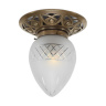 Потолочный светильник Berliner Messinglampen D115-123crB