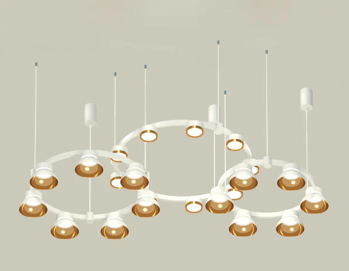 Комплект подвесного светильника Techno Ring с акрилом Ambrella light XR92082000