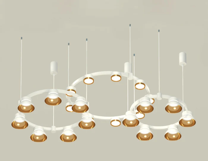 Комплект подвесного светильника Techno Ring с акрилом Ambrella light XR92082000