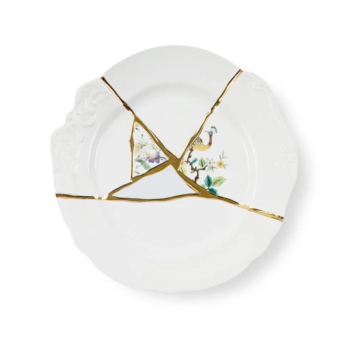 Тарелка Seletti Kintsugi 9612