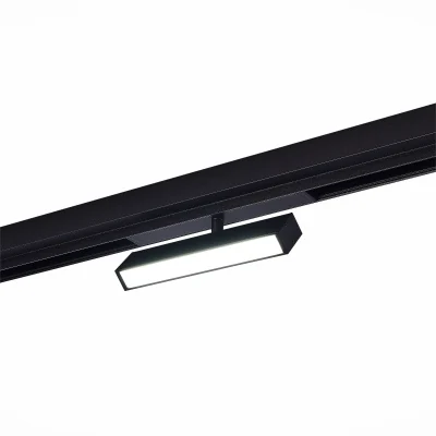 Светильник трековый Черный LED 1*9W 3000K 810Lm Ra&gt;90 120° IP20 DxH105 220V ST378.436.09