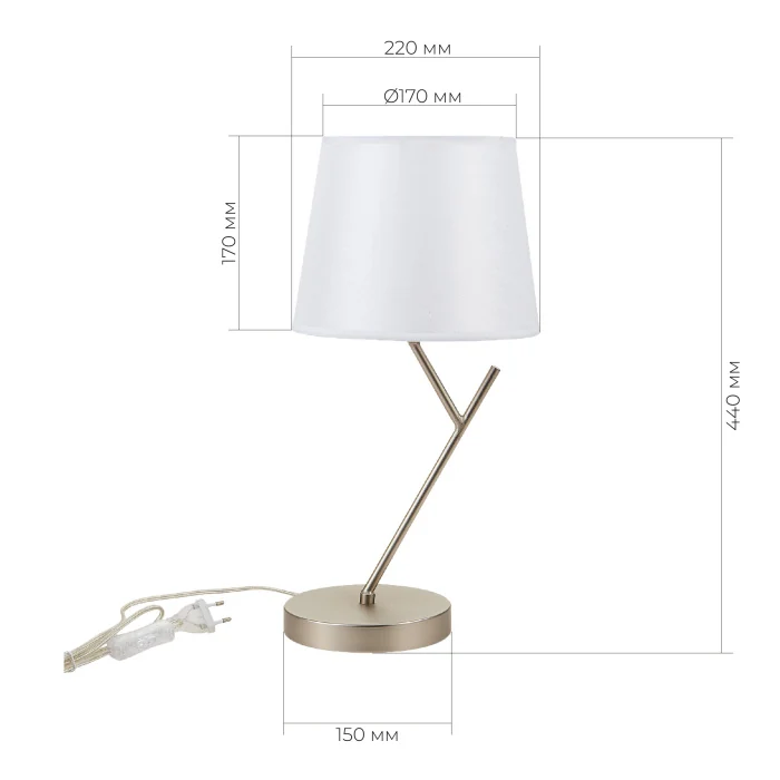 Прикроватная лампа EVOLUCE SLE300104-01