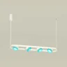 Комплект подвесного поворотного светильника с композитным хрусталем Ambrella light XB9163201