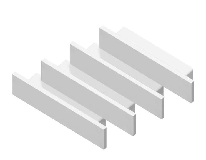 Заглушка для накладного алюминиевого профиля GP1800 (комплект 4шт) Ambrella light GP8450