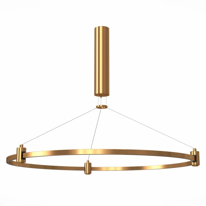 Шинопровод-кольцо FARM с подвесами и основанием под блок питания ST-Luce Золотистый ST025.213.00