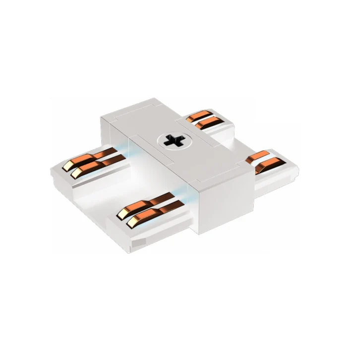Коннектор питания прямой для ультратонкого шинопровода iLedex VISION POWER CONNECT 4825-WH