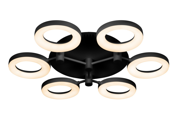 Потолочная люстра iLedex Jomo FS-014-X6-(B) 72W BK