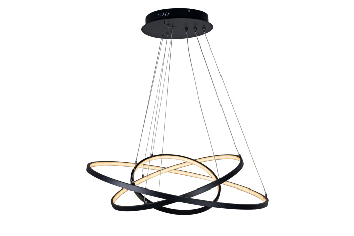 Подвесная люстра iLedex Axis D098-3 (800x600x400) BK