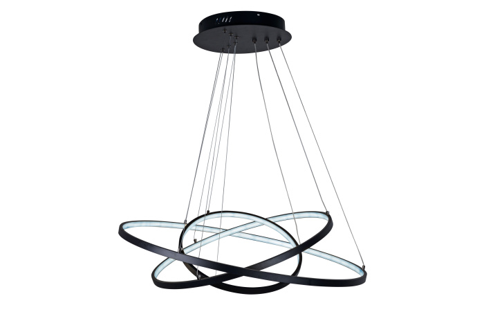 Подвесная люстра iLedex Axis D098-3 (800x600x400) BK