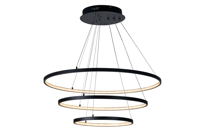 Подвесная люстра iLedex Axis D098-3 (800x600x400) BK