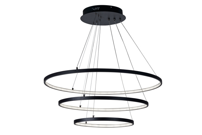 Подвесная люстра iLedex Axis D098-3 (800x600x400) BK