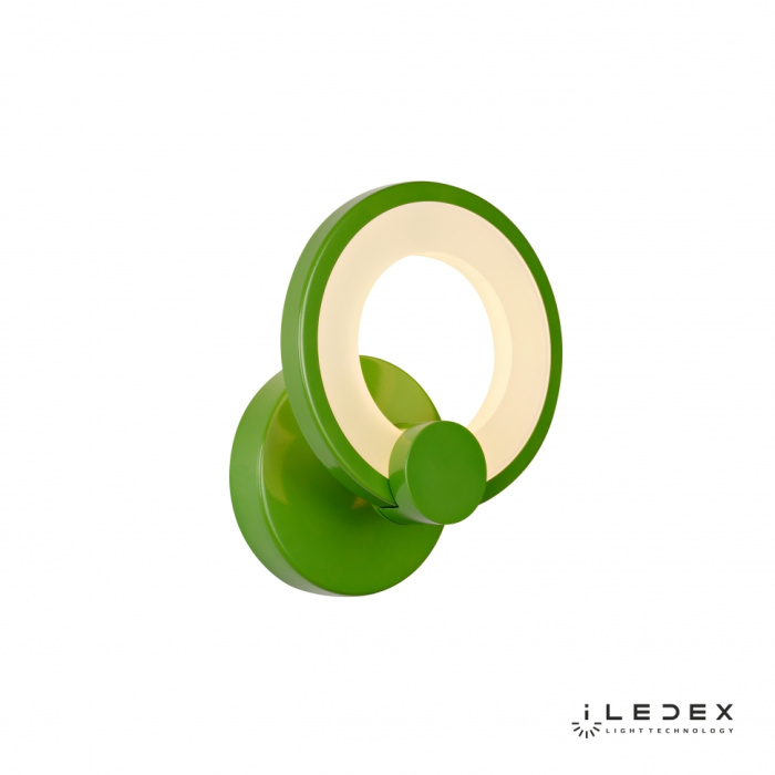 Настенный светильник iLedex Ring A001/1 Green