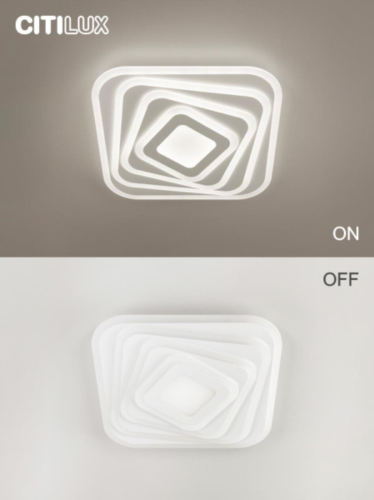 Светильник потолочный Citilux Триест Смарт CL737A44E