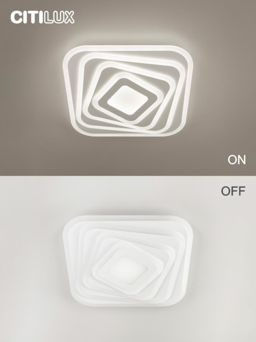 Светильник потолочный Citilux Триест Смарт CL737A44E