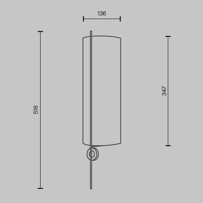Бра Maytoni Glamping MOD437WL-02BG1