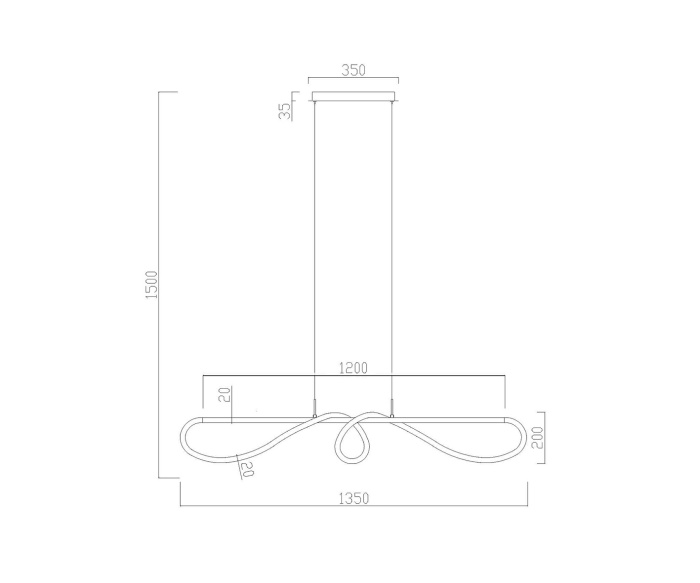 Подвесной светильник Далия Kink Light 08041,33(3000K)
