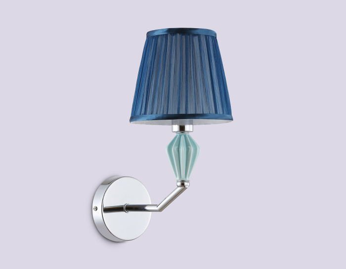 Настенный светильник с абажуром и декором из керамики Ambrella light LH75065