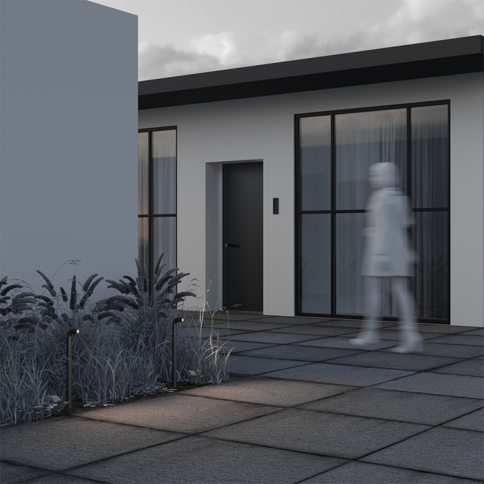 Садово-парковый светильник Maytoni Sleek O477FL-L2GF3K