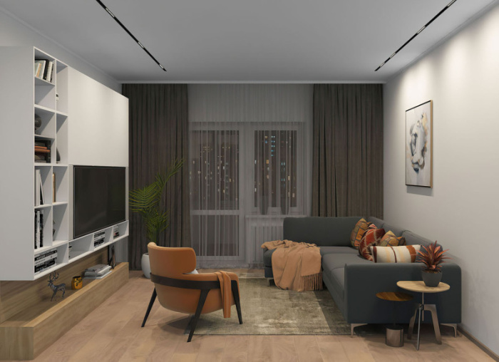 Светильник на шине Denkirs SMART GRILL DK8001-BK