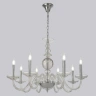 Люстра Crystal Lux ARABESQUE SP8 CHROME