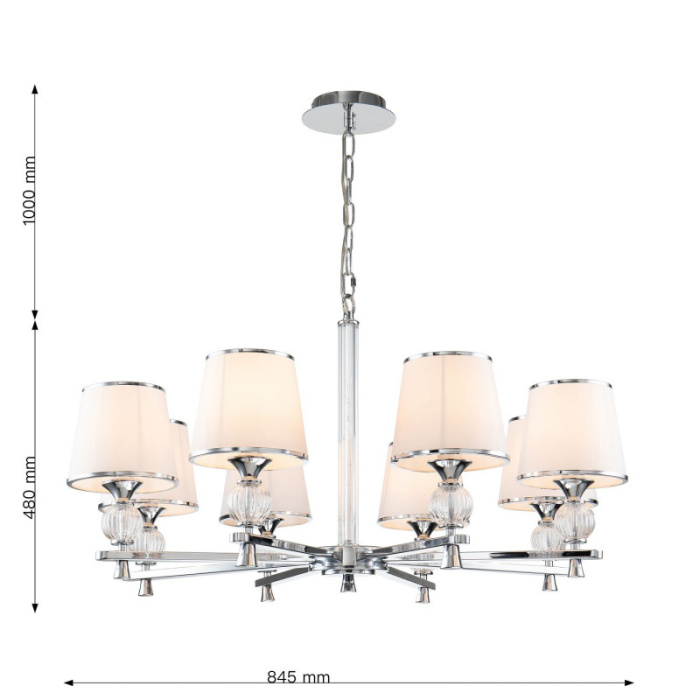 Подвесная люстра Favourite 2873-8P