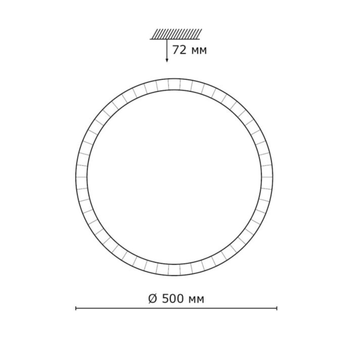 Настенно-потолочный светильник SONEX BRISA 2036/EL