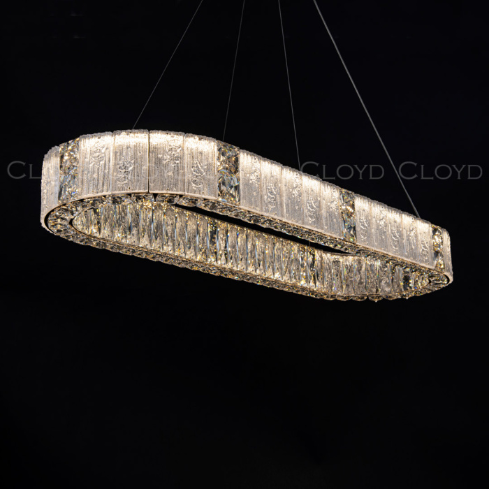 Люстра Cloyd RADIANTA C1 / L102 см - золото (арт.11233)