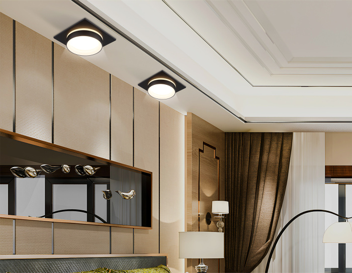 Светильник встраиваемый IP44 с высокой степенью пылевлагозащиты TECHNO SPOT AMBRELLA LIGHT TN6710