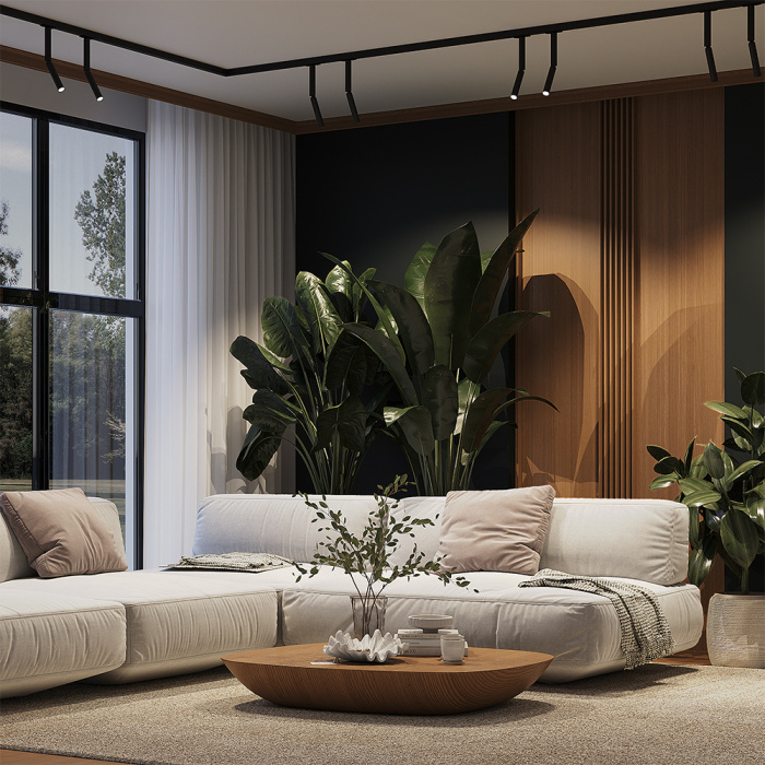 Трековый светильник Maytoni Focus Dual TR142-1-6W4K-B