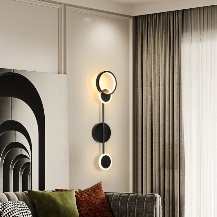 Настенный светильник ZINGY B Black ImperiumLoft