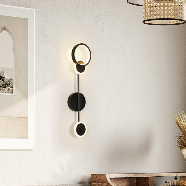 Настенный светильник ZINGY B Black ImperiumLoft