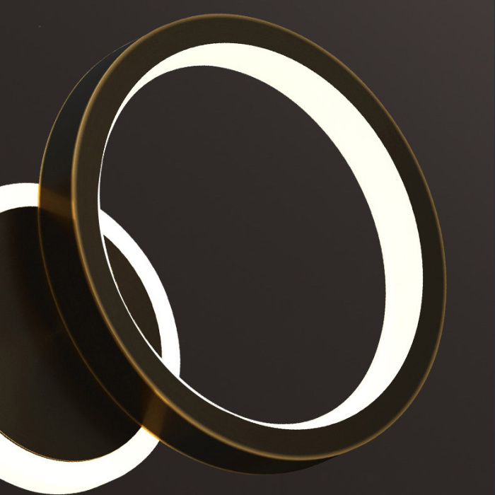 Настенный светильник ZINGY B Black ImperiumLoft